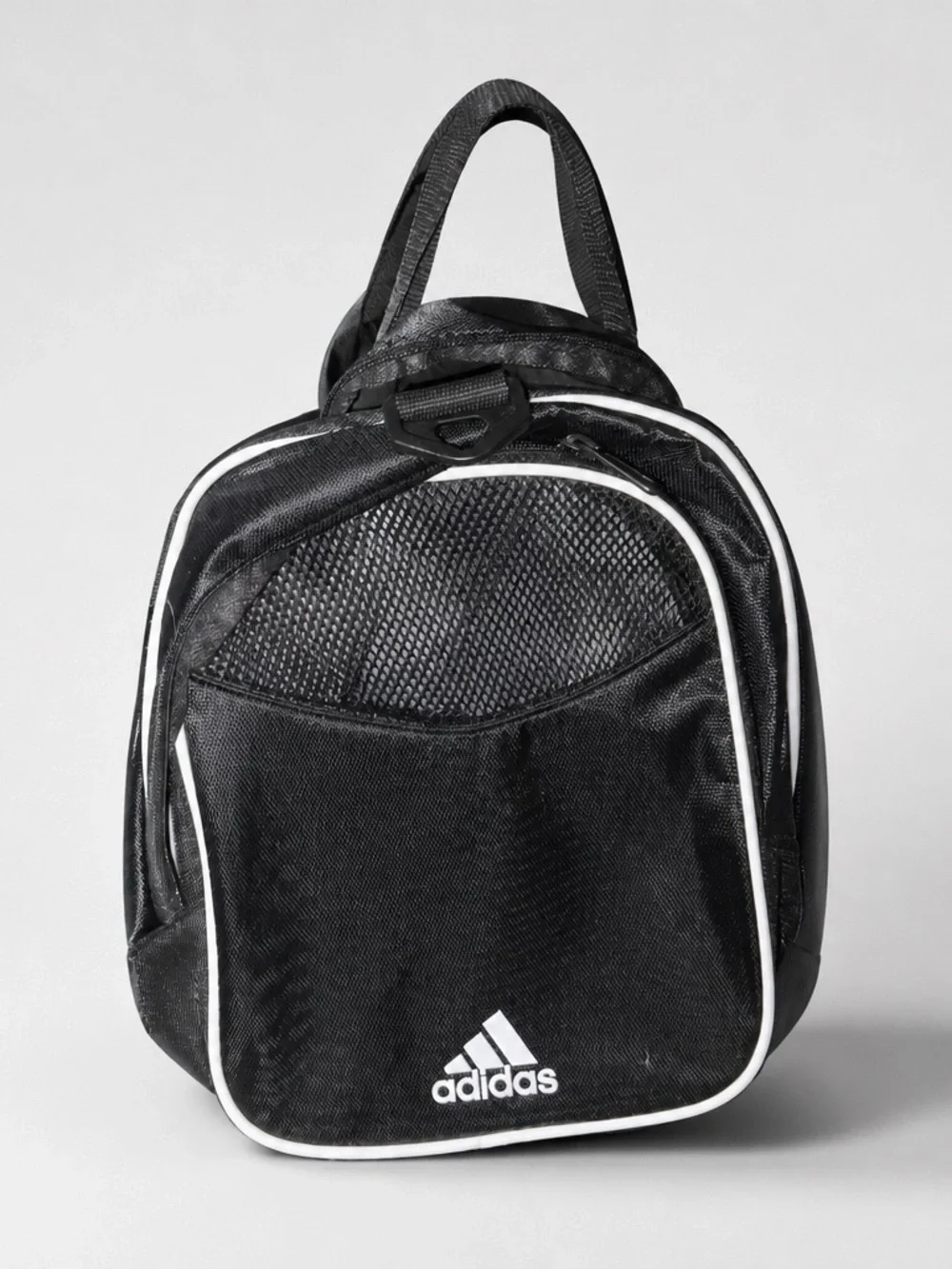 Adidas Black & Gray Duffel Bag - Men's Sports Travel Bag